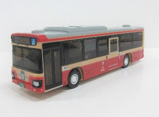 赤電バス！バス型貯金箱