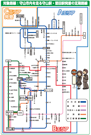 スーパー学割定期券対象路線