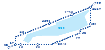 JR自由周遊区間