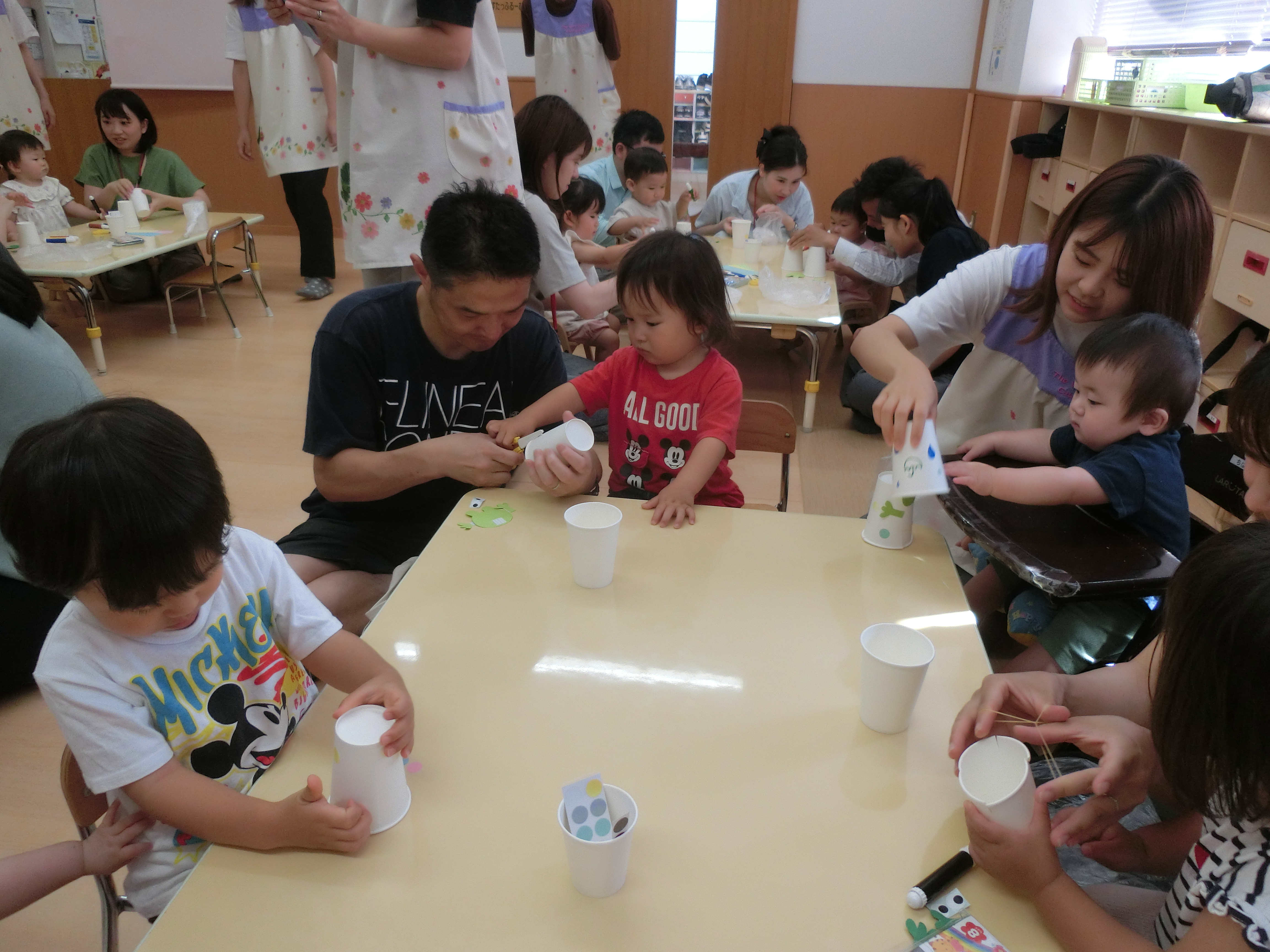 親子製作も好評でした！
