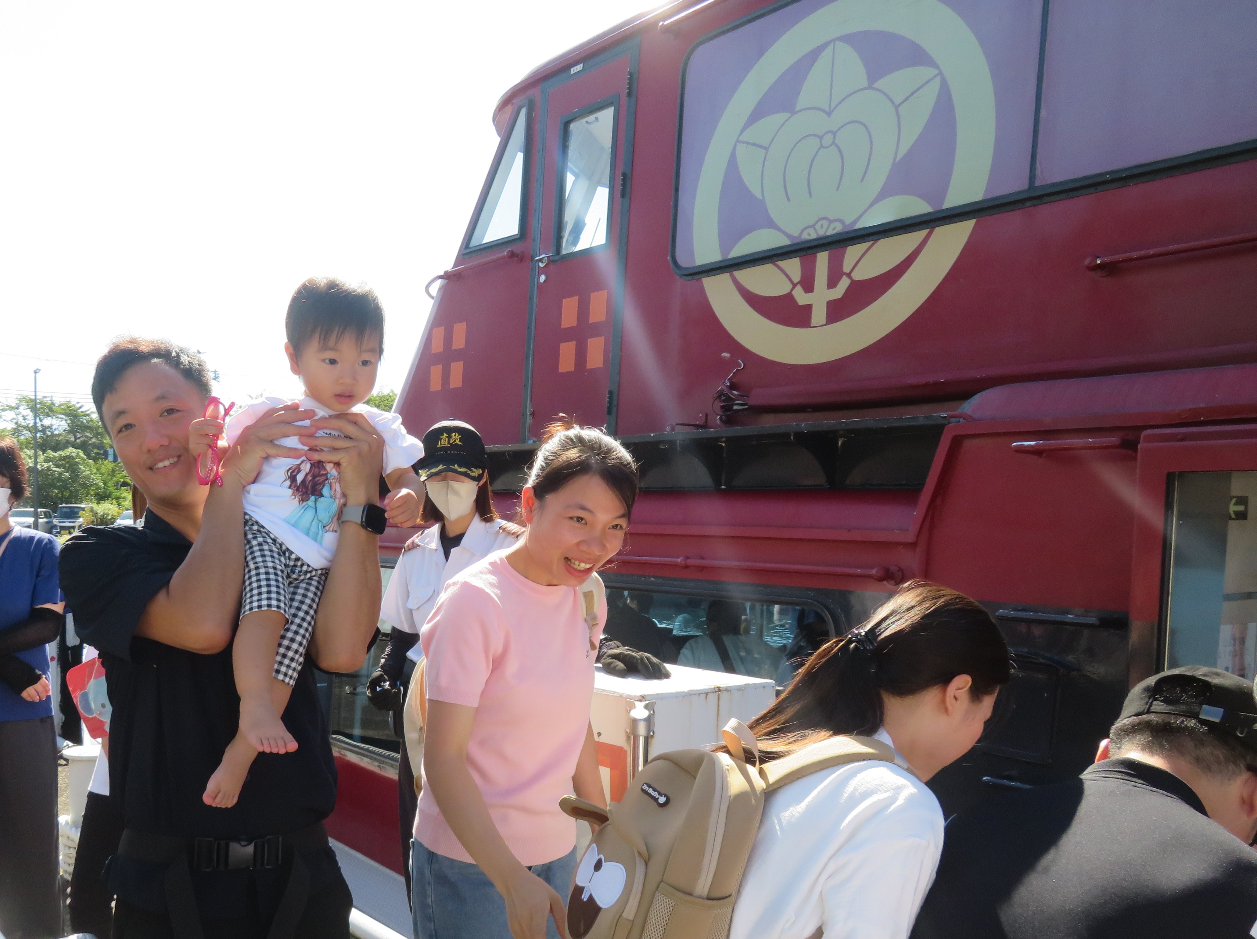 赤備え船「直政」で出航！