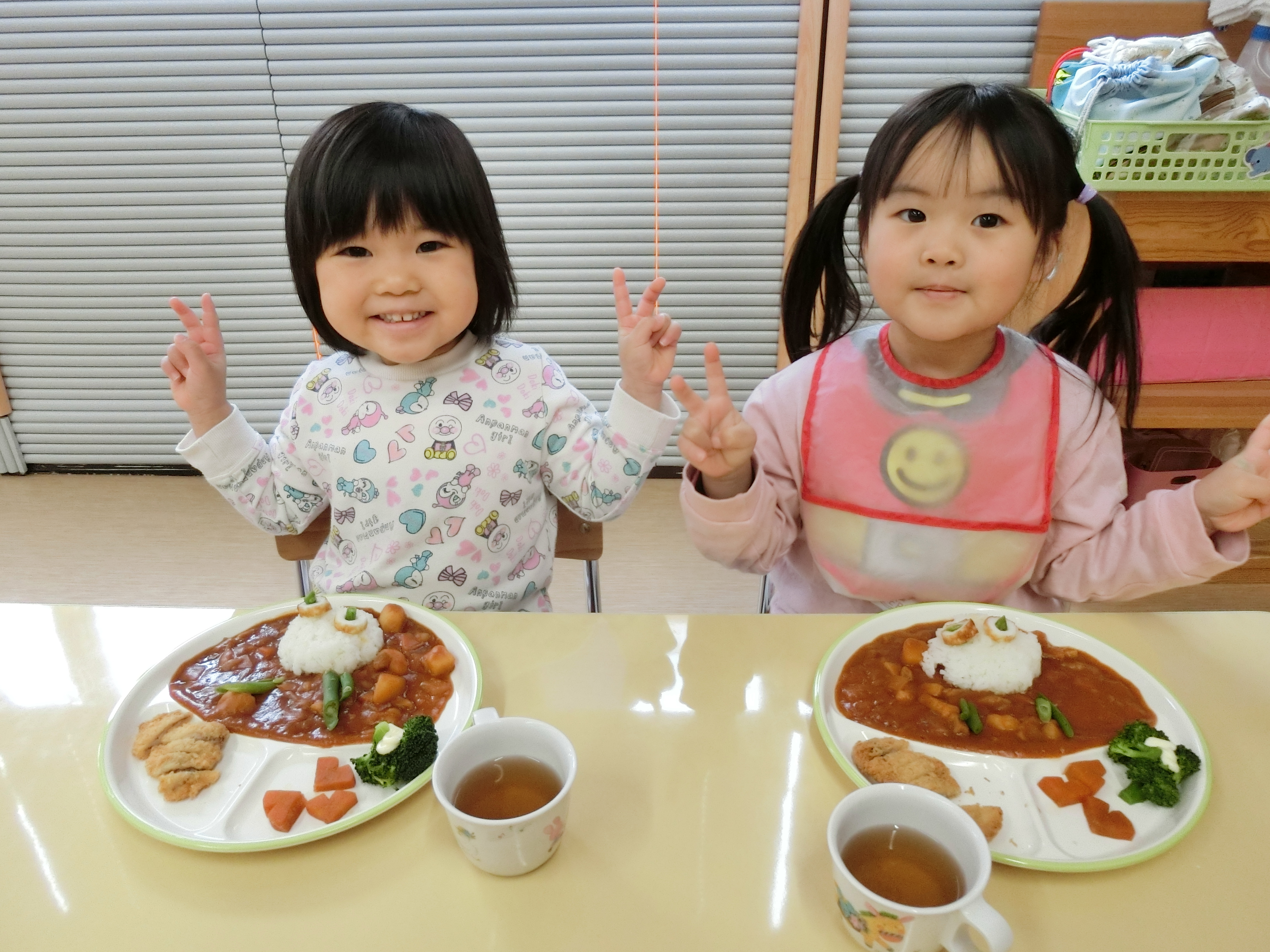かわいい節分ランチ♡