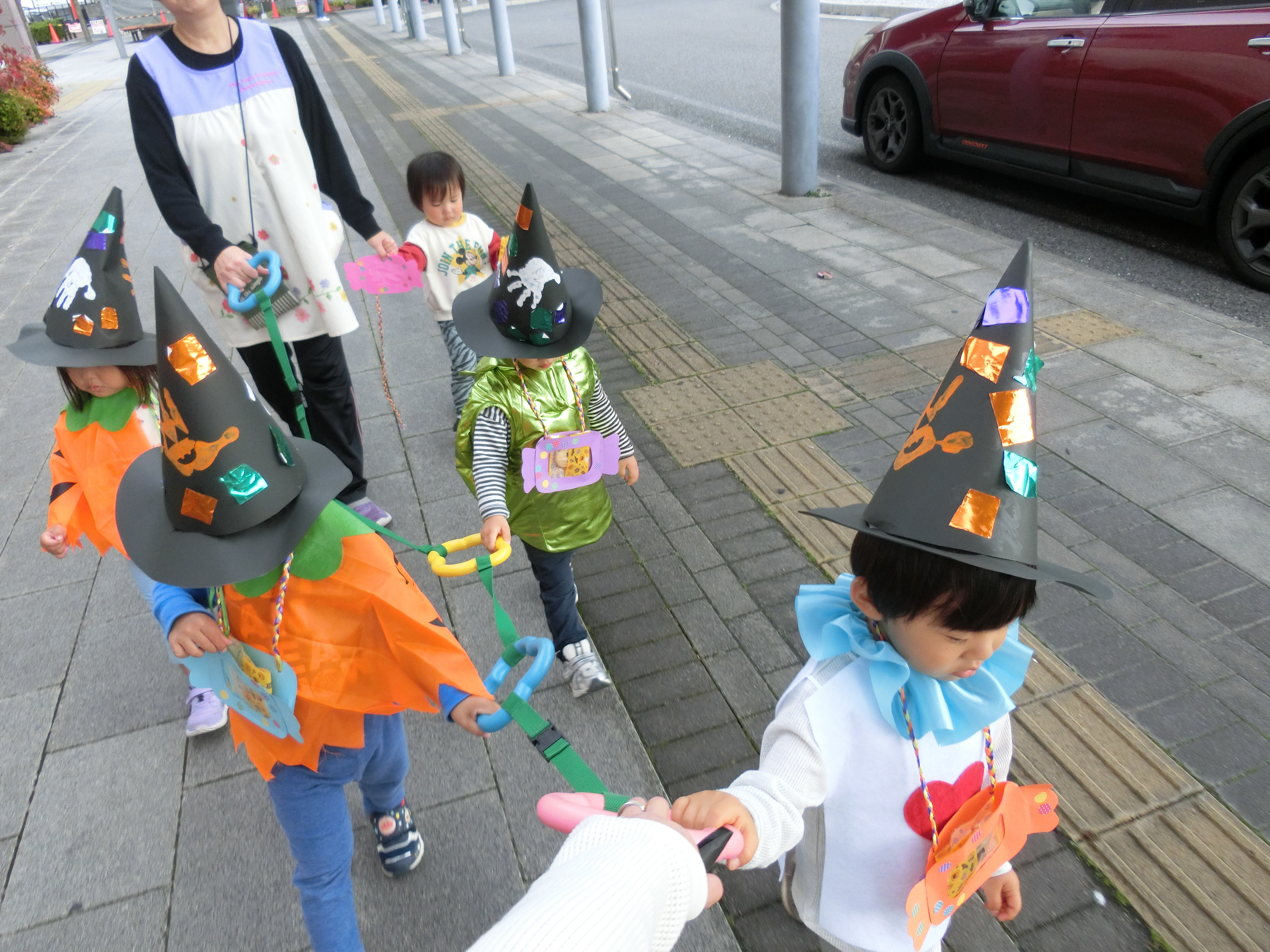 仮装スタイルでおさんぽ♬