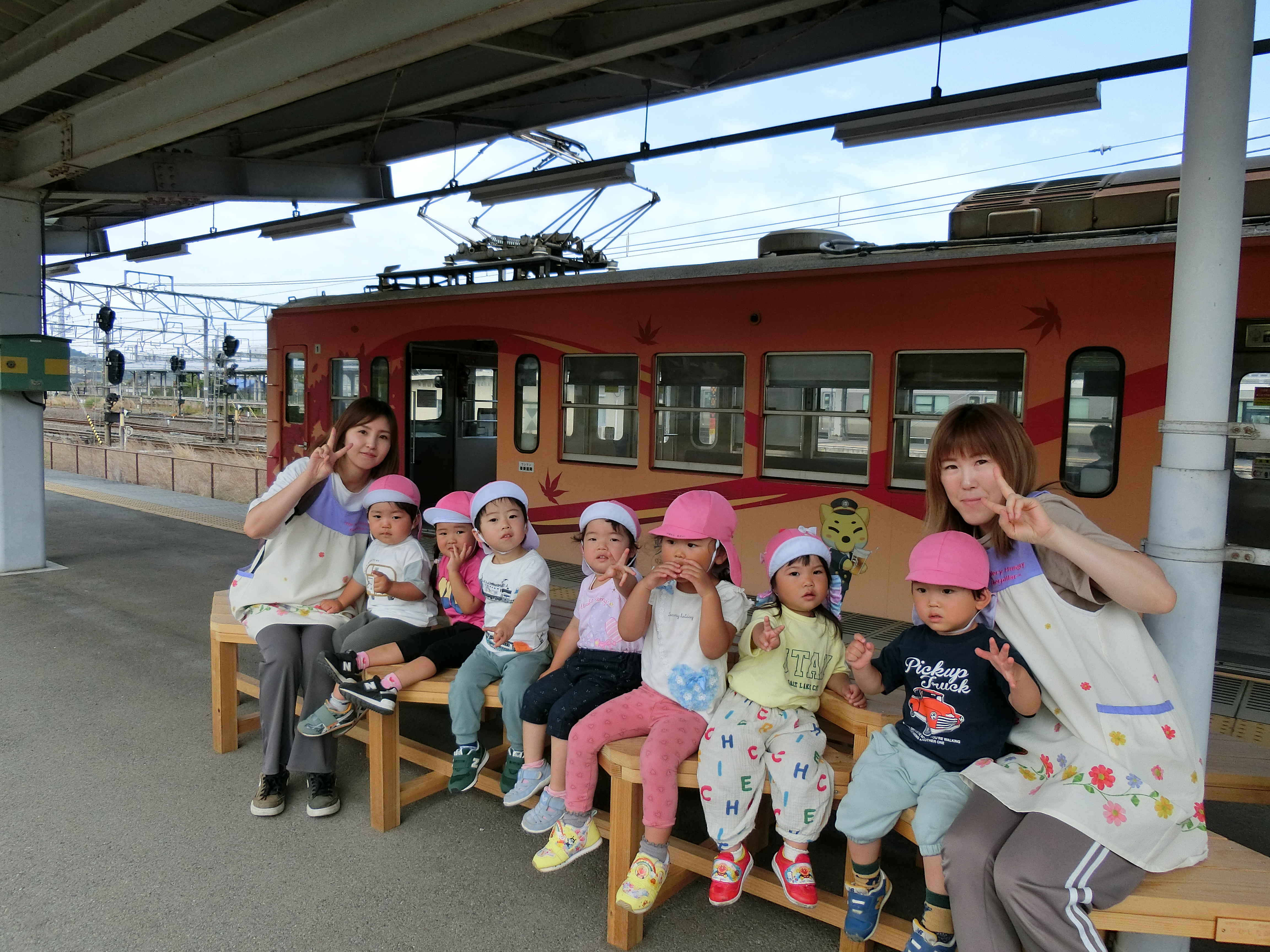電車でおさんぽ～米原駅～♪