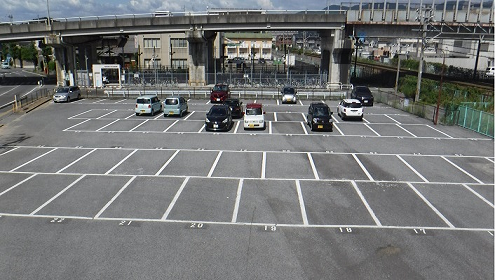 南彦根駅 西口　月極駐車場