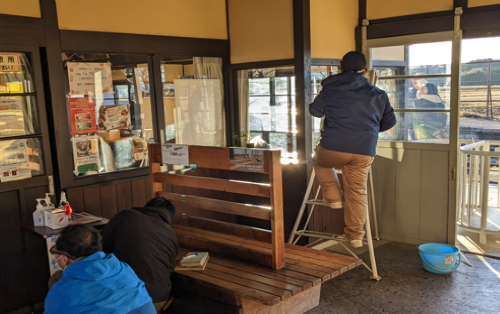 日野駅清掃