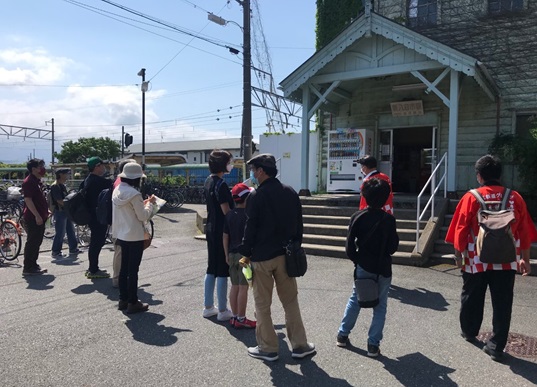 ガチャ伝説ツアー　新八日市駅01