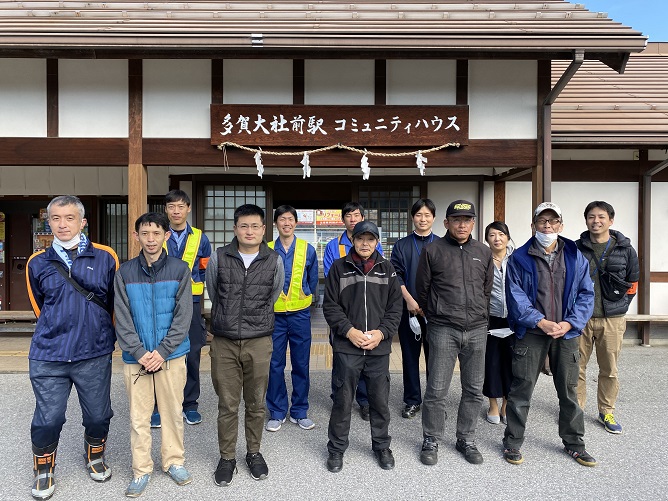 多賀大社前駅清掃活動03