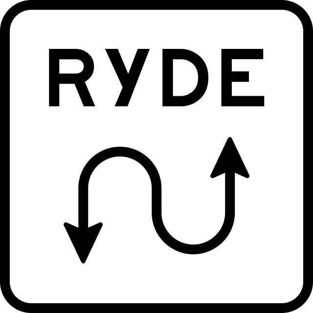 RYDE PASSロゴ