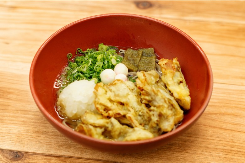 舞茸天おろし田舎そば
