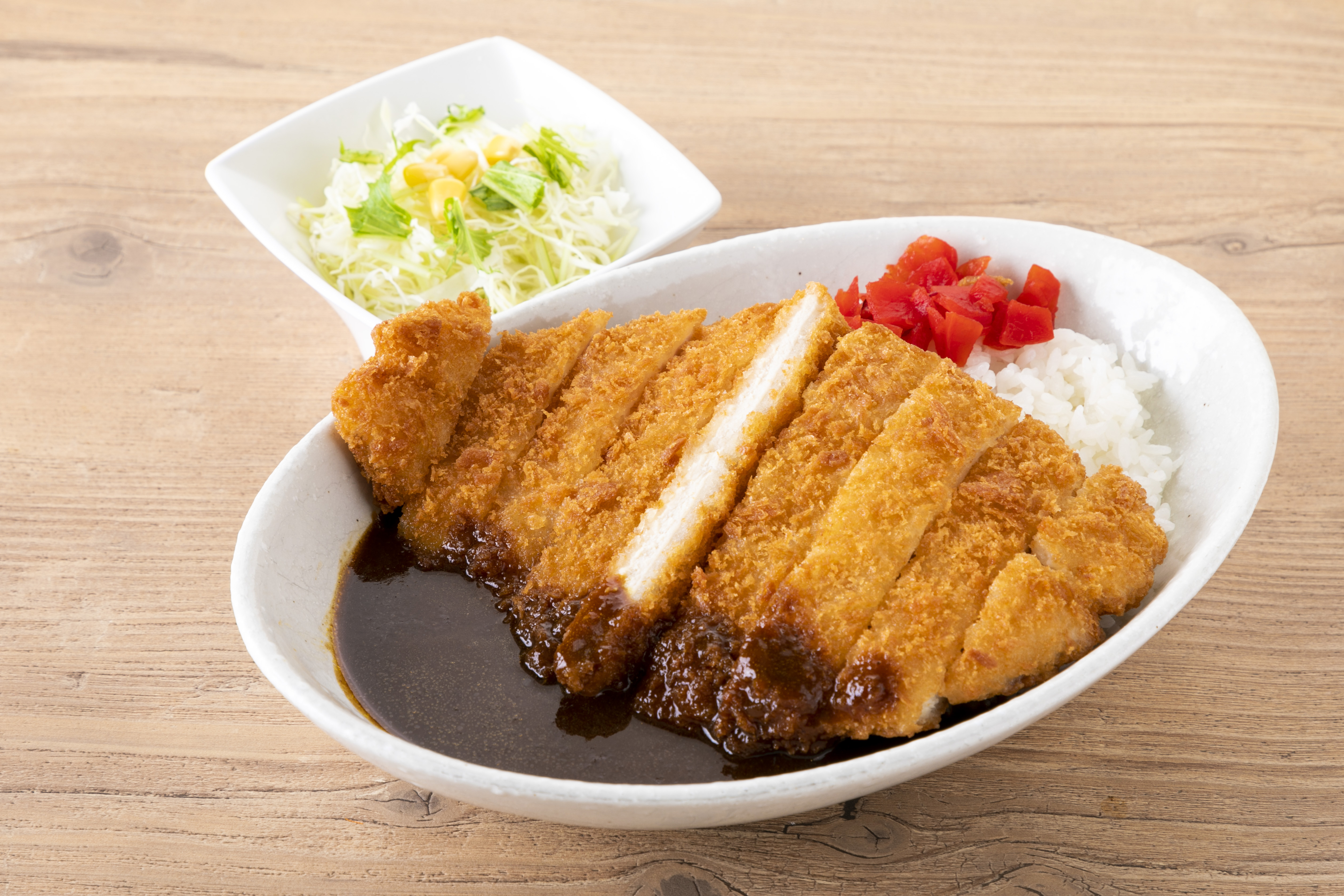 ジャンボチキンカツカレー