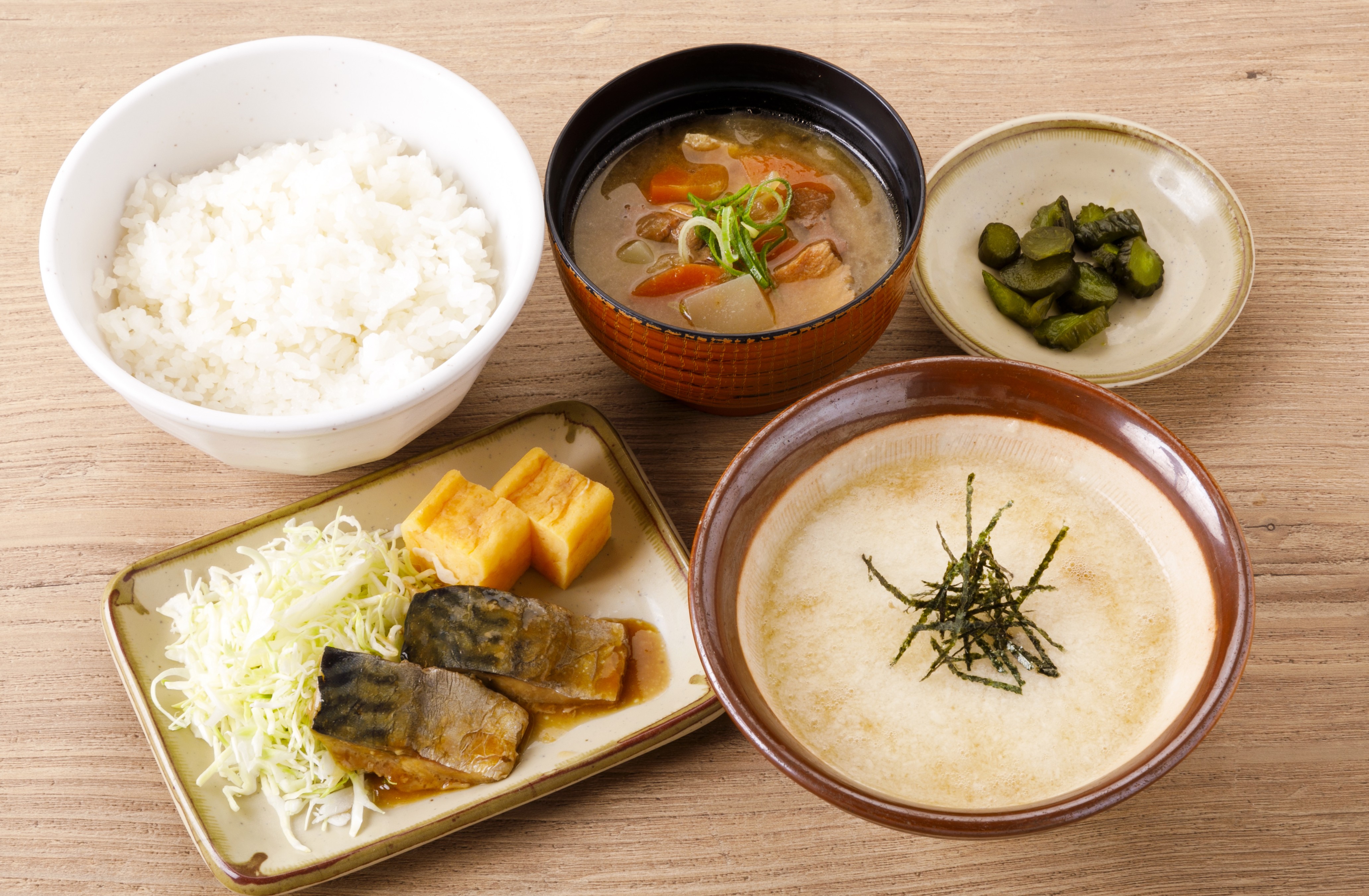 峠のとろろ定食