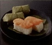 柿の葉寿司　サーモン（3個）　500円（税込）