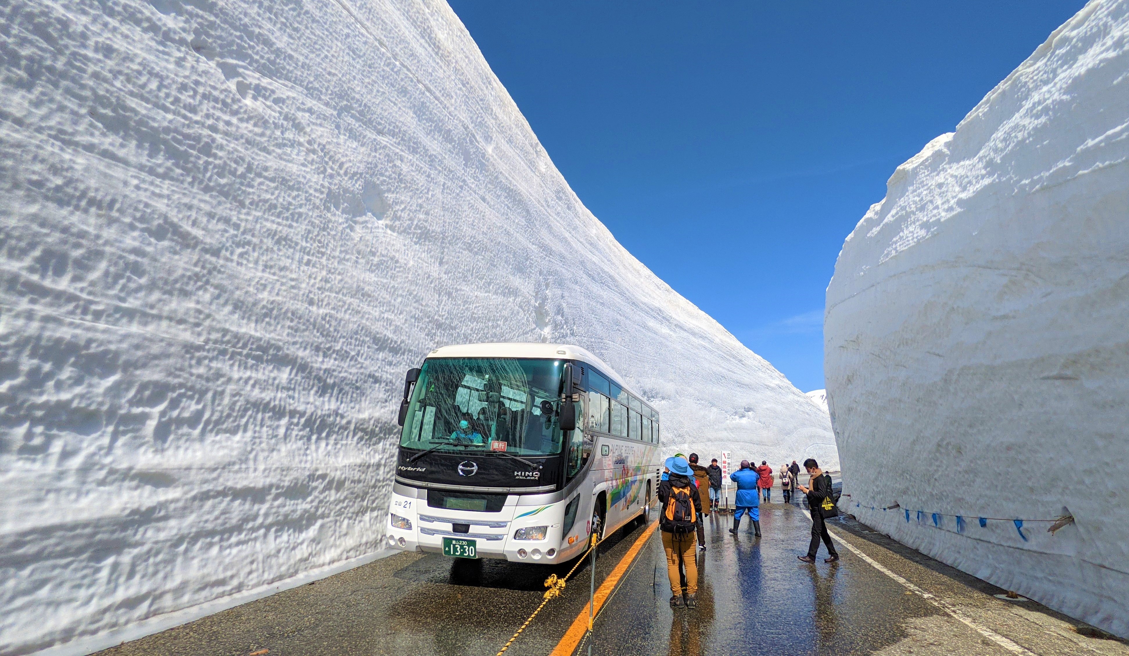 雪の壁