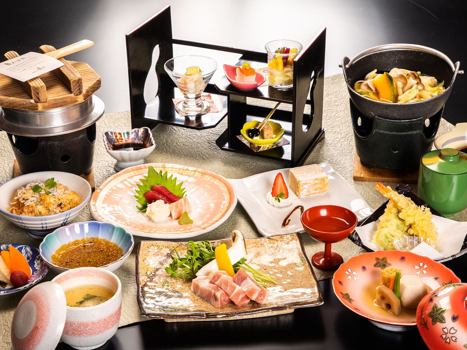 夕食