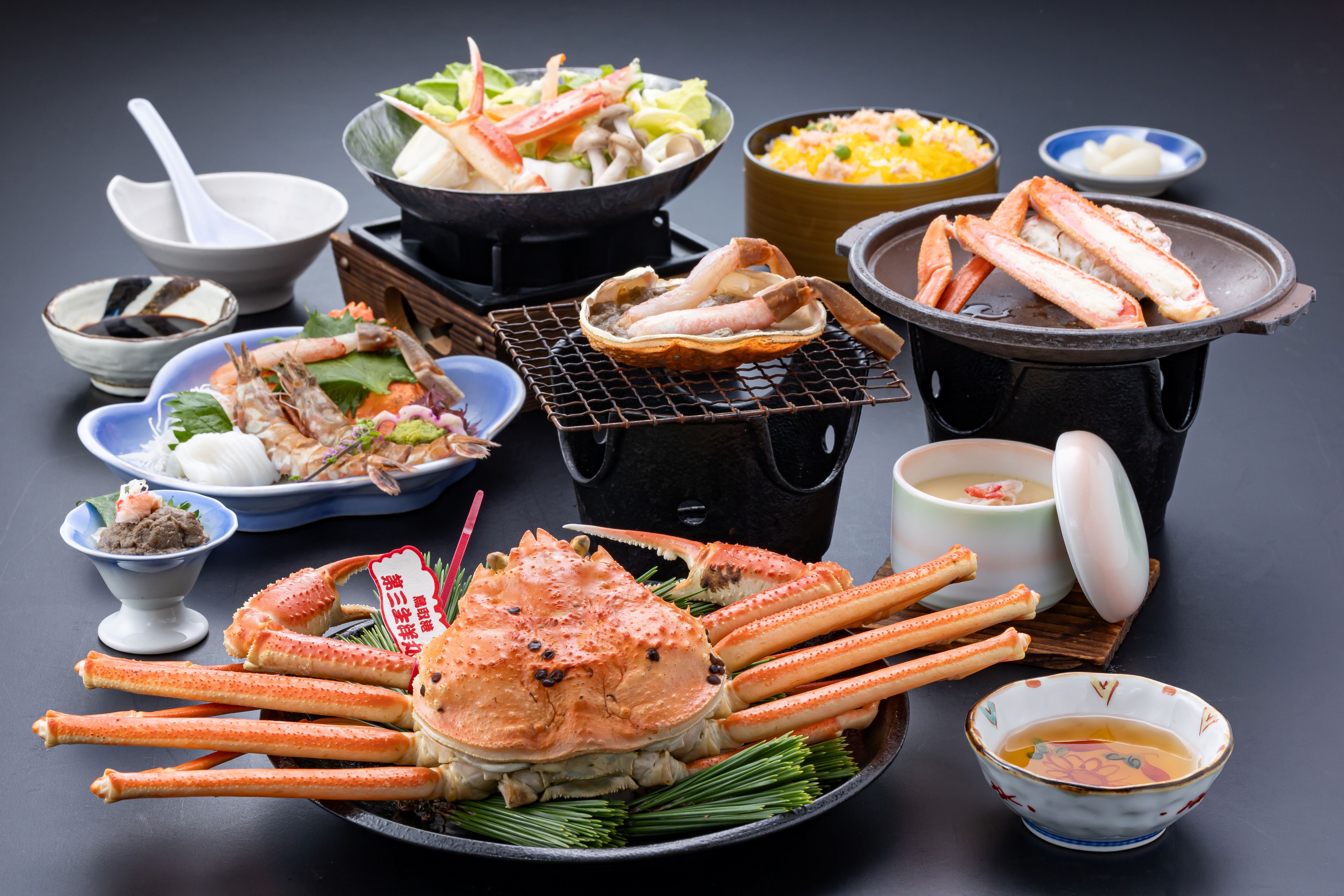 砂丘夕食