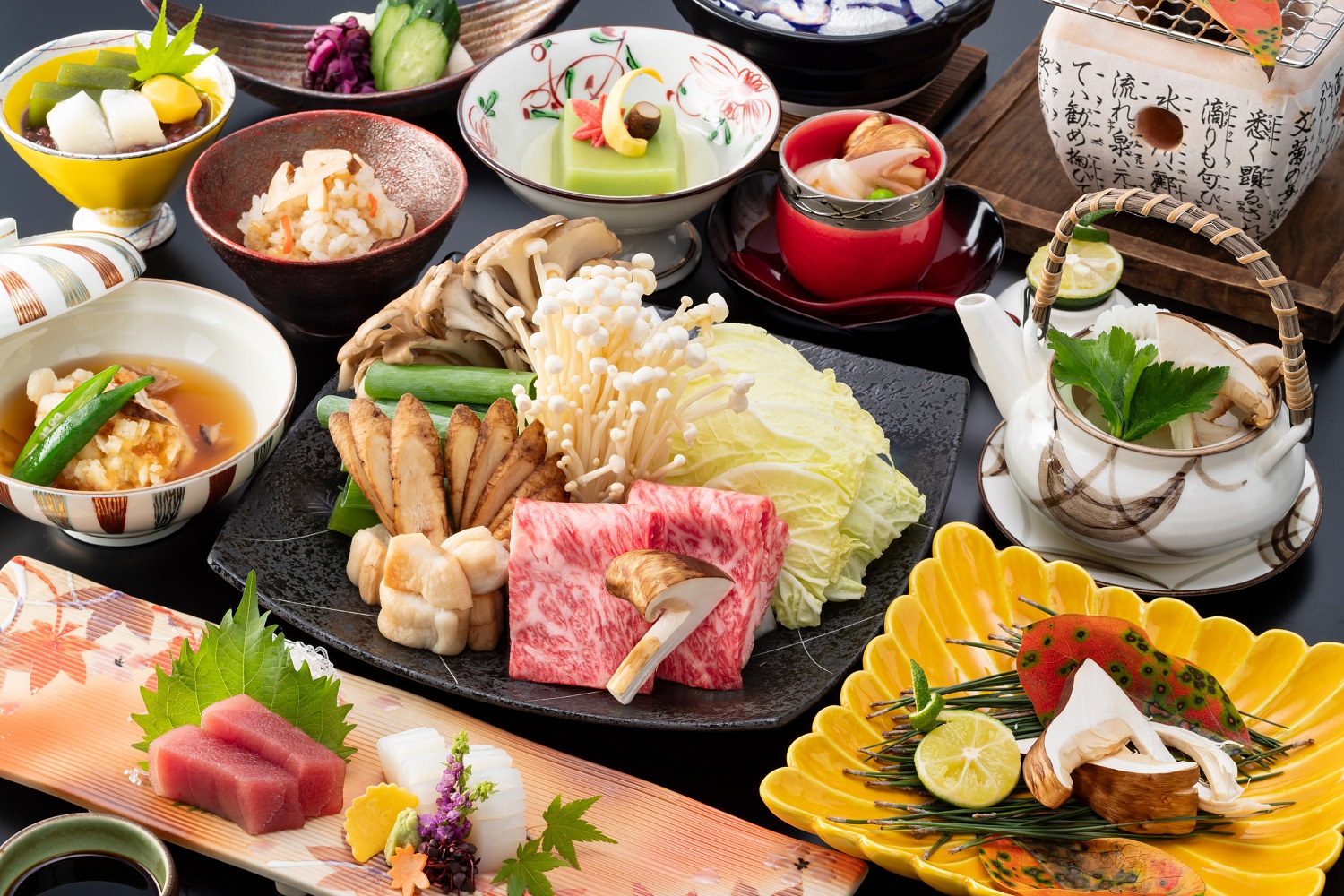松茸料理