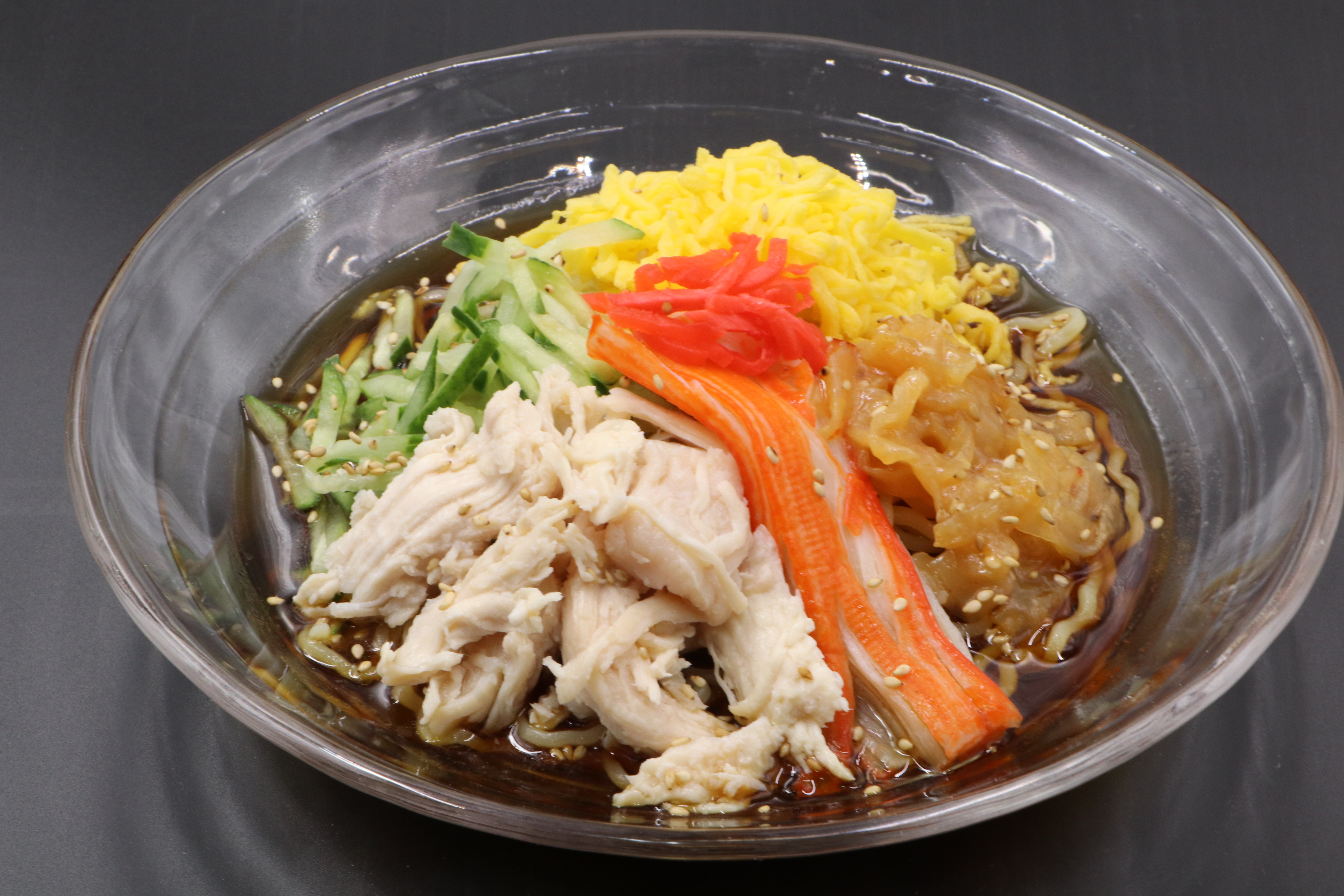 黒酢涼風　冷やし中華