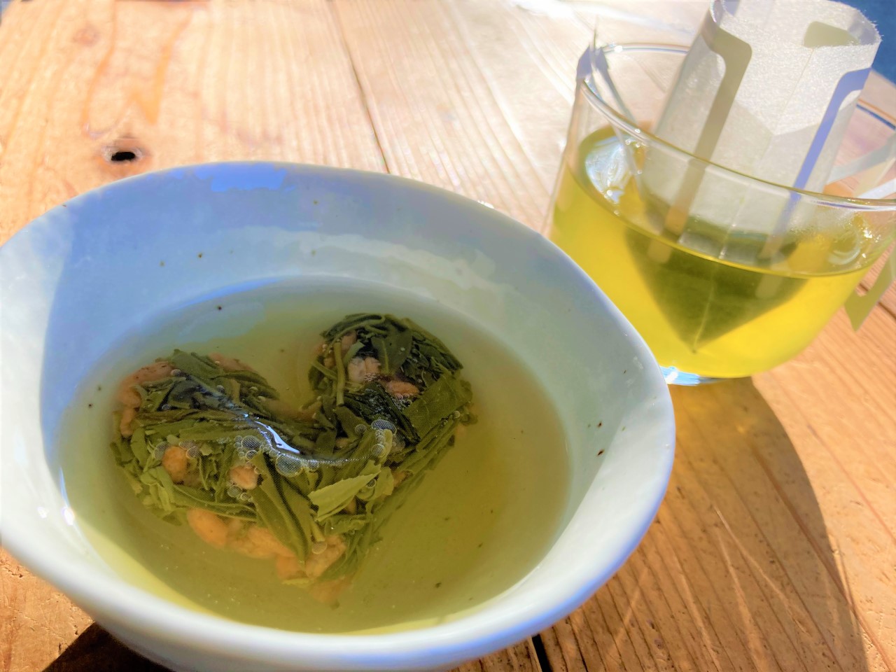 ハートのお茶